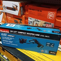 MAKITA 18V LXT COMPACT RECIPRO SAW (TOOL ONLY)