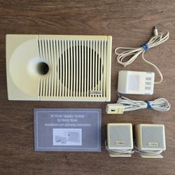 Cambridge Soundworks Speaker System