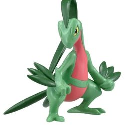 Takara Tomy Pokemon Monster Collection Mini Figure 1.5" Grovyle/Juptile (M-088). National Dex No.#0253. The image shows a Tomy Pokémon Monster Collect