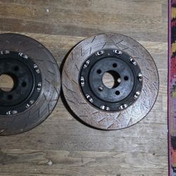 2 Piece Dodge Scat Or Srt Rotors 