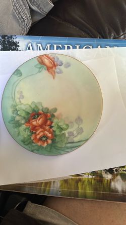 Antique plate