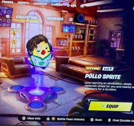 🔥 Rarest Sprite in Fortnite – Mythic Pollo Sprite 🔥