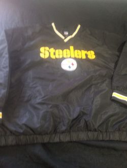 Steelers Windbreaker Size 3x Large