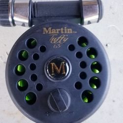 Martin Tuffy Fly Fishing Rod Real And Carrying  Case
