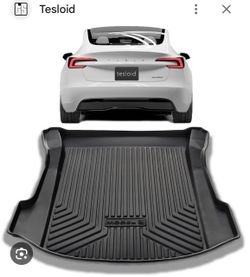 Tesla trunk mat