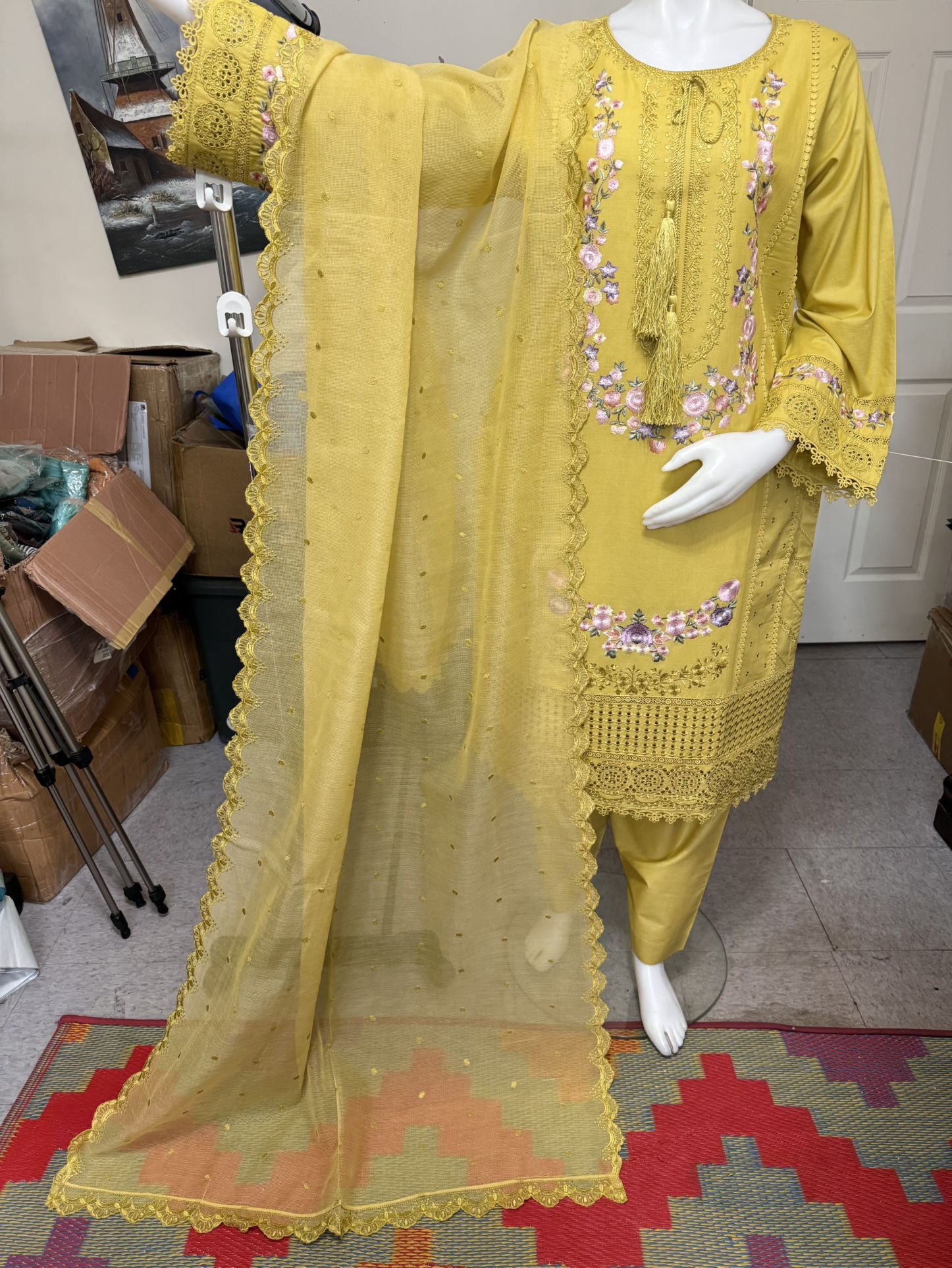 Cotton Party Wear Dress
