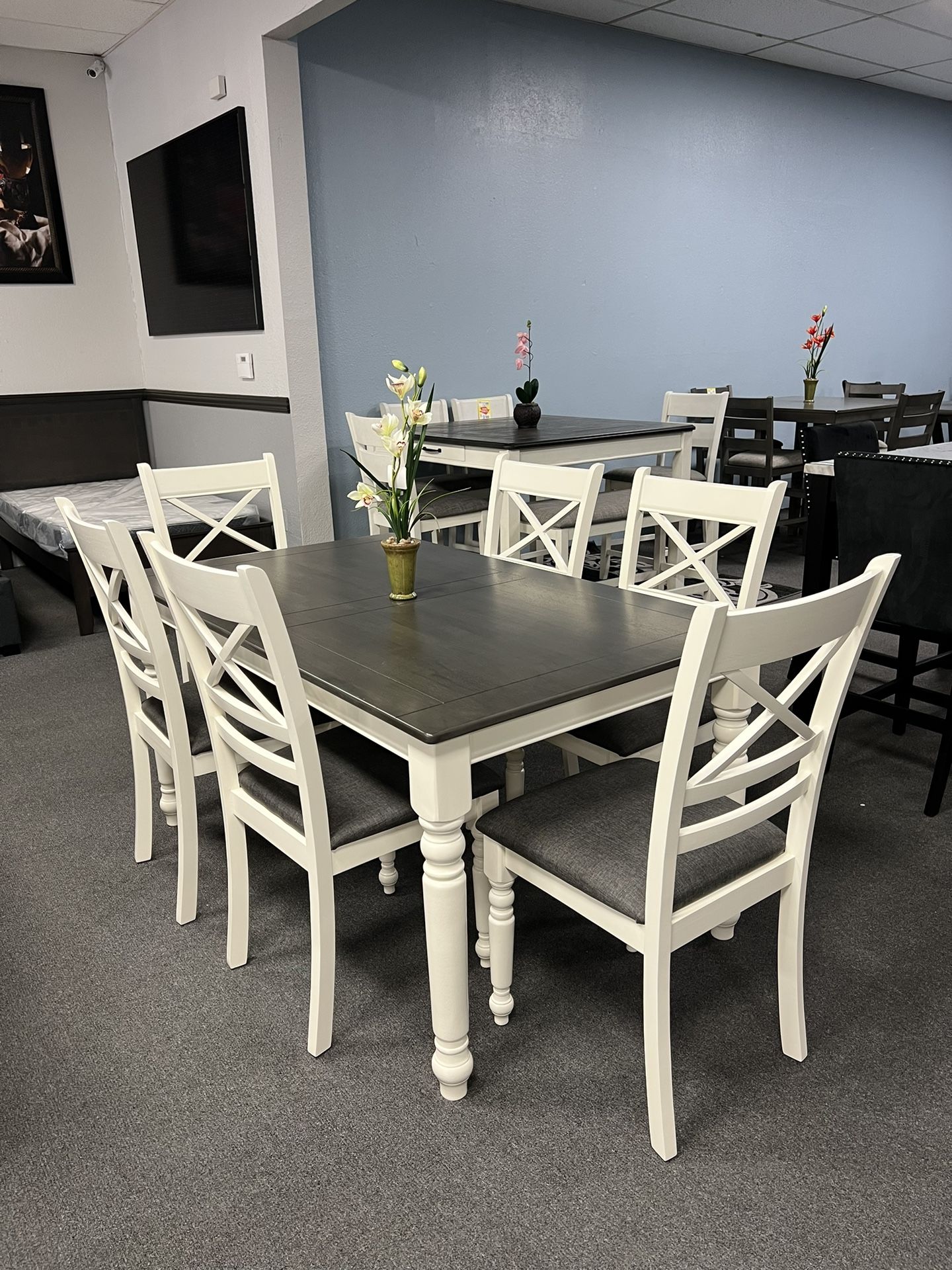 7PC Dining Table Set 