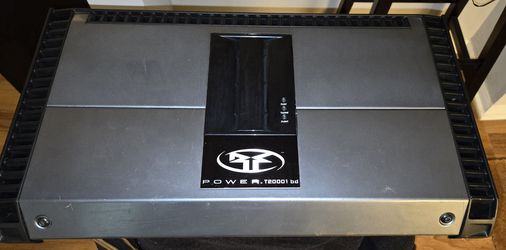 Rockford Fosgate Power T20001bd Amp & (Two) Rockford Fosgate Power T1D212 12"Subs/Car Audio System