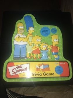 The Simpsons trivia game