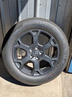 2025 Toyota RAV4 Tire and wheels.