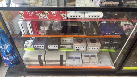 We sell all types gaming systems