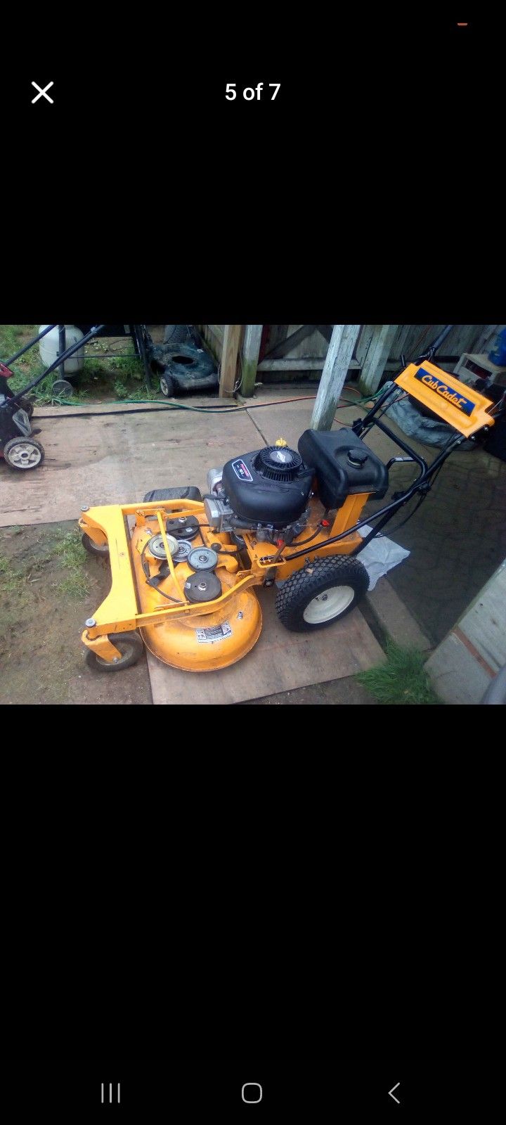 33 Inch Cub Cadet Walk Behind