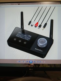 Dual Antenna Blutooth Trasmitter For TV