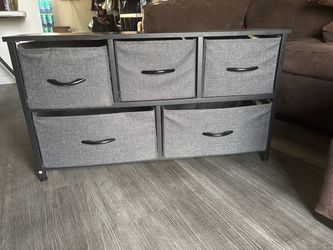 Black dresser / drawer