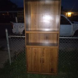 Wooden Cabinet With Storage Space