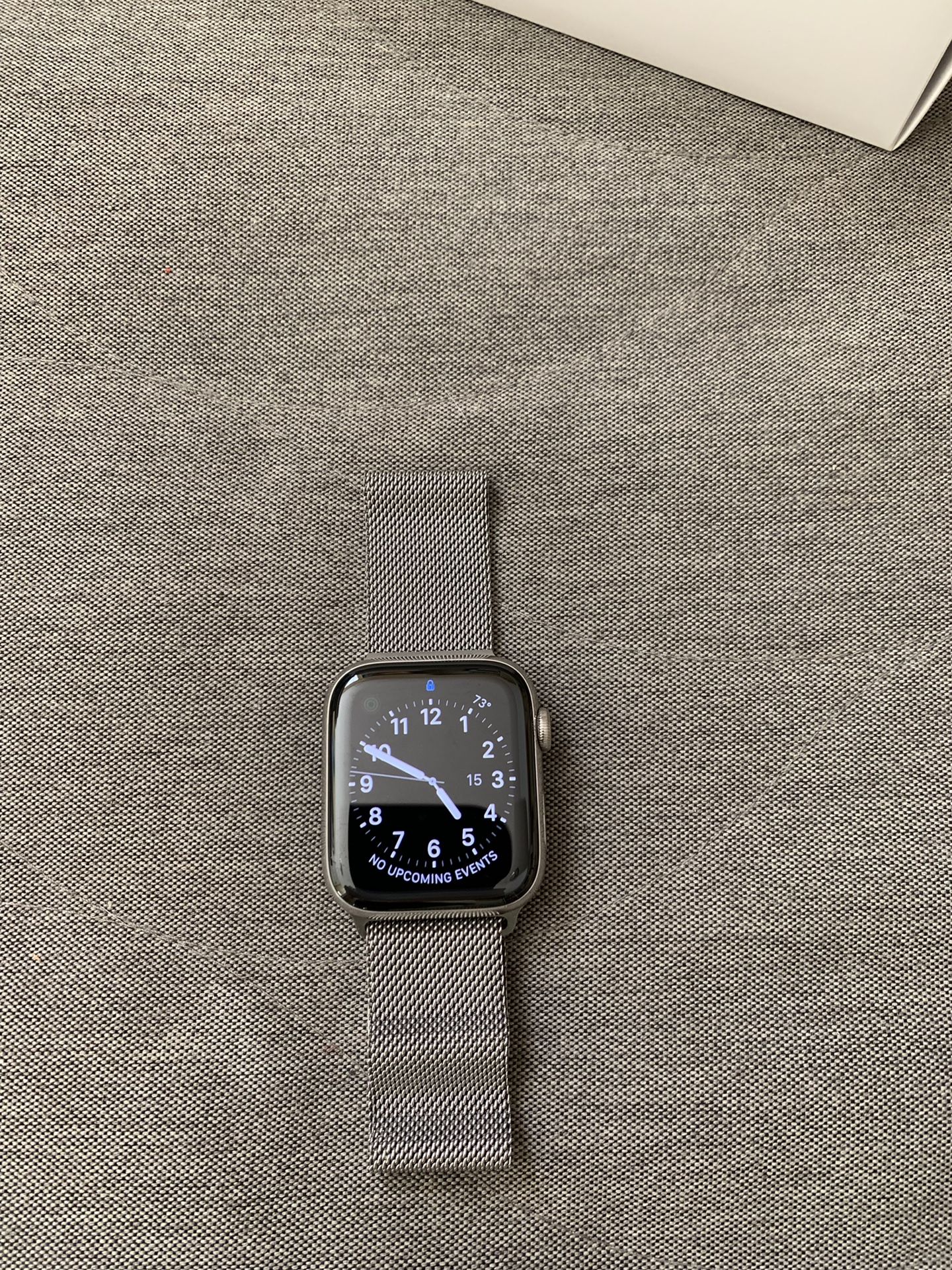 Apple Watch Series 4 Silver Stainless Steel Cellular