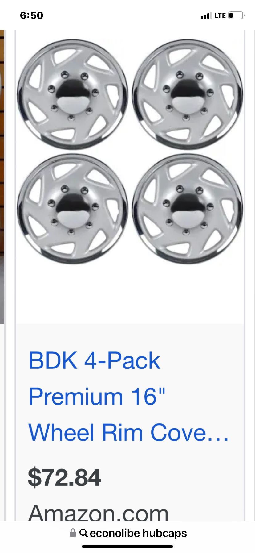 Ford Econoline Hubcaps 16” New In Box $55/COPAS FORD ECONOLINE NUEVOS