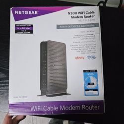 Netgear N300 WIFI Cable Modem Router