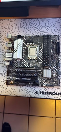ASUS Prime B660M-A AC D4 Motherboard with CPU