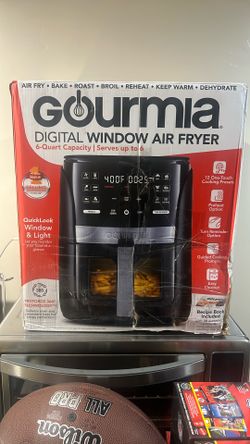 Gourmia Digital Window Air Fryer 6 Quart
