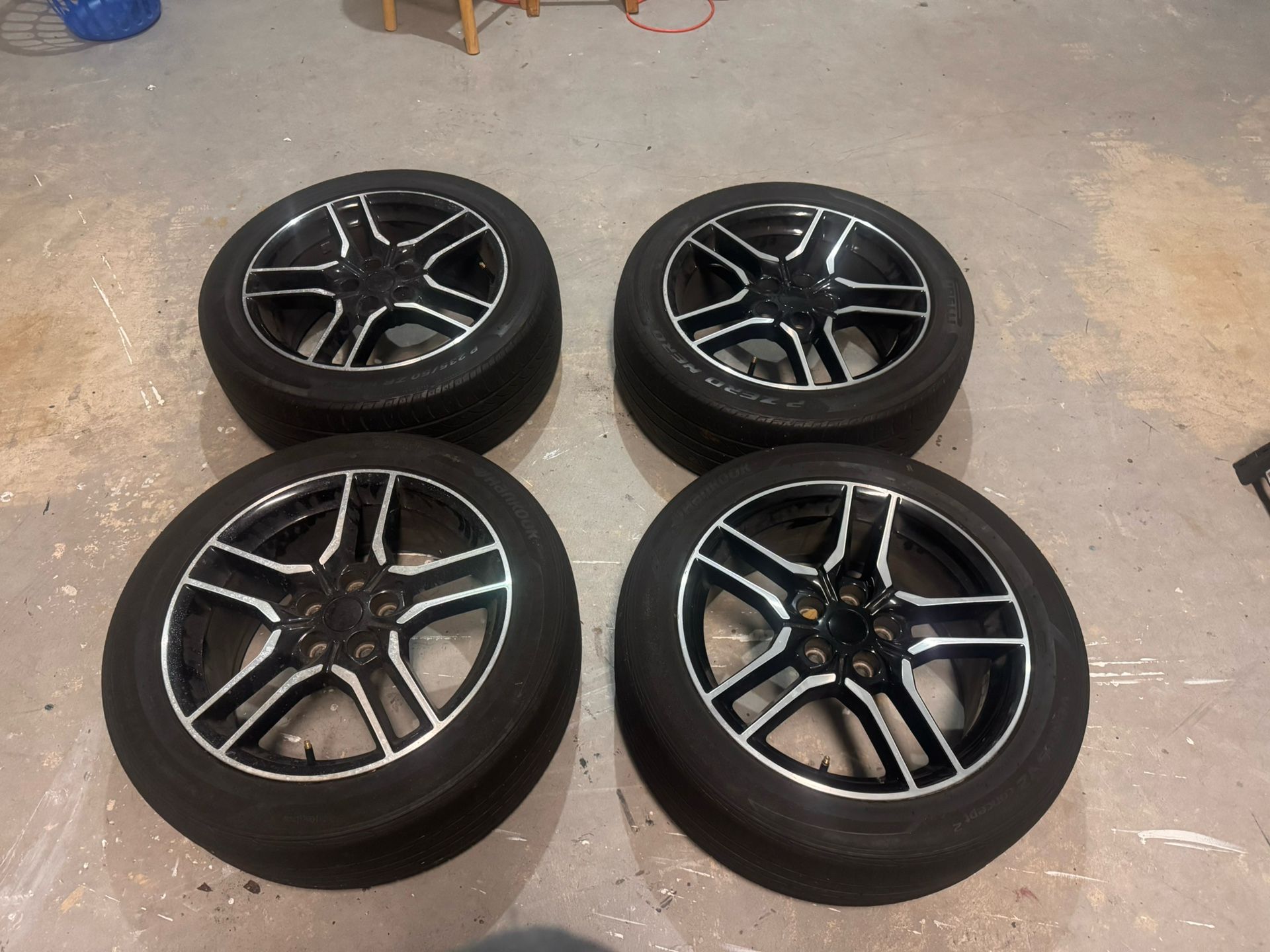 Ford mustang OEM wheels and tires