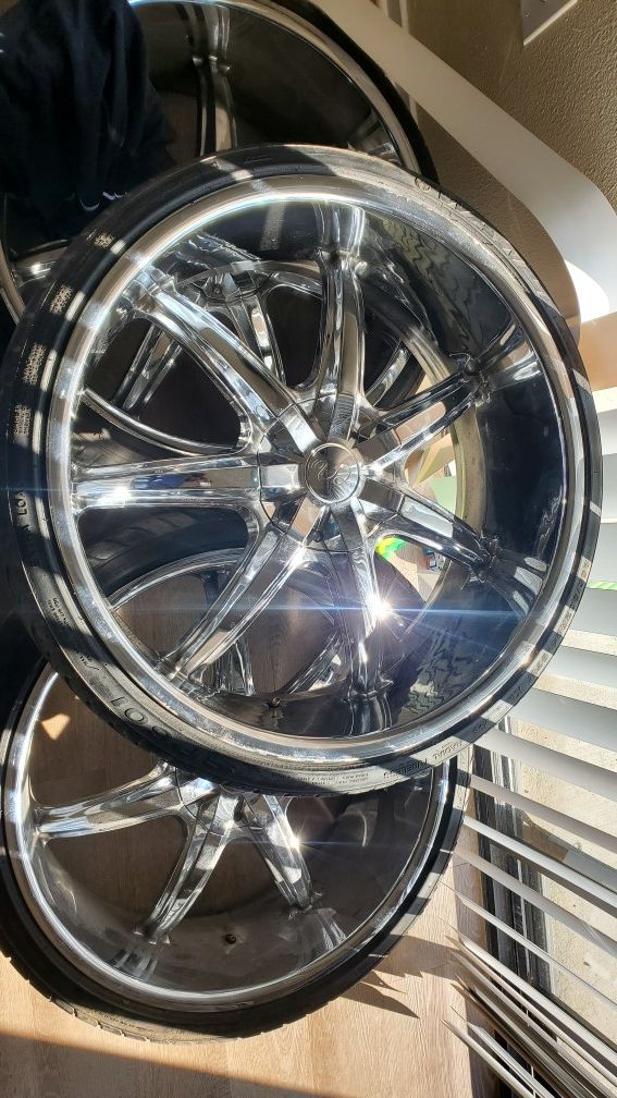 24 in rims for Sale in Fresno, CA OfferUp