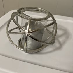 Silver Candle Holder 