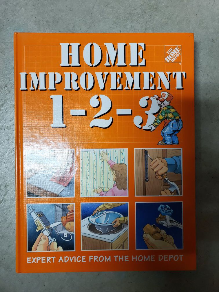 HOME DEPOT Home Improvement Book