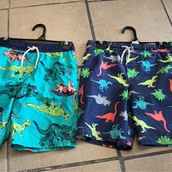 Boy Clothes Size 6 Swim Shorts/ Trunks 