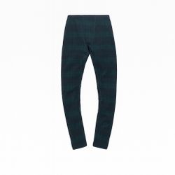 Kith Compact Crystal Wash Knit Black-watch Thermal Leggings Size Large