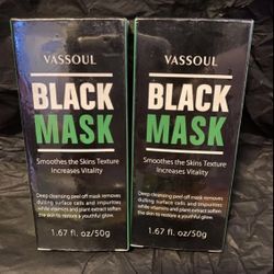 Vassoul black mask peel off Lot of 2