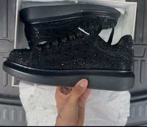 Alexander Mcqueen rhinestone shoes