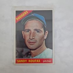 Vintage Sandy Koufax Baseball Cards
