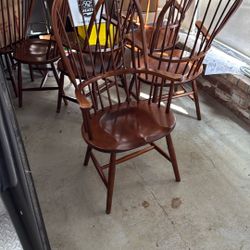 Wicker Chairs. 6 