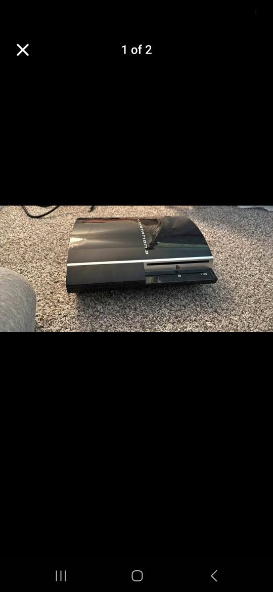 Ps3 With Around 10 Games One Controller And Power Cable
