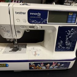 Brother Innovis NV990D Embroidery and Sewing Machine with Disney