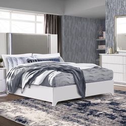 4-PCS Queen Size Bedroom Set In Offer 🔥🔥🔥