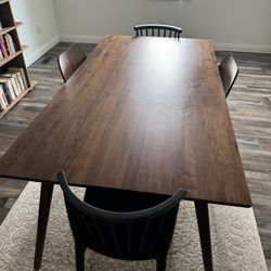 Walnut Dining Table 