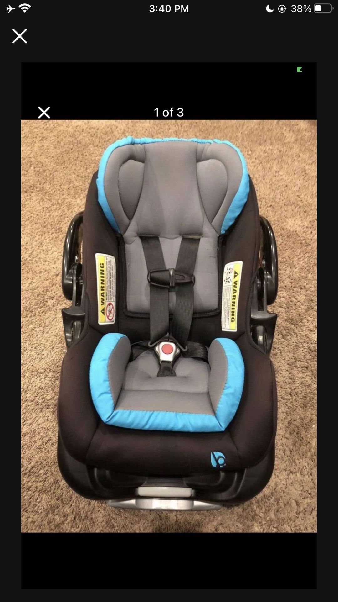 Baby Trend Car seat With Base
