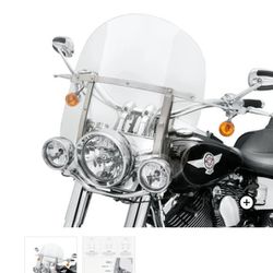 OEM Harley Davidson detachable windshield Softail..