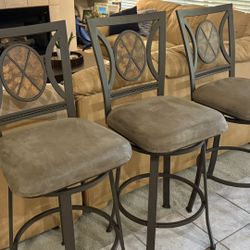 Swivel Bar Stools - 3