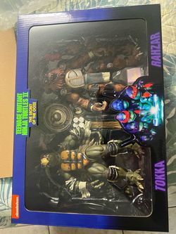 Teenage Mutant Ninja Turtles 2: The Secret of the Ooze Tokka+Rahzar NECA Figures