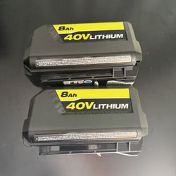 Ryobi 40v Battery 8ah