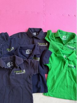 6 Pineview Preschools polo shirt uniform size 2T