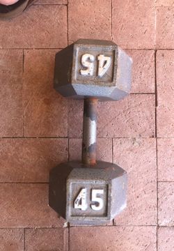 45lb dumbbell