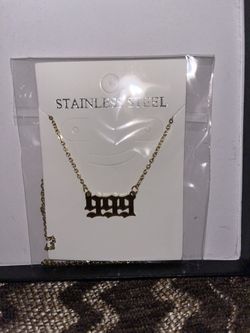 Number Necklace