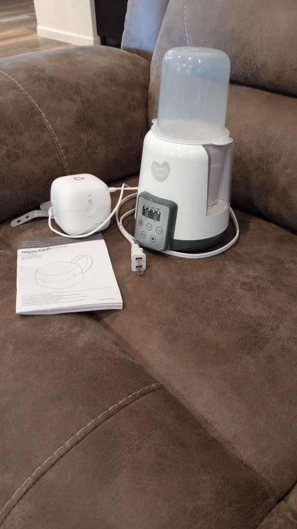 Bottle Warmer/Sterilizer Plus UV Pacifier Sterilizer