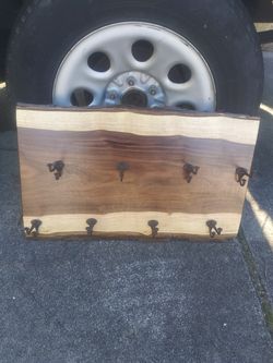 Custom made wood slab project