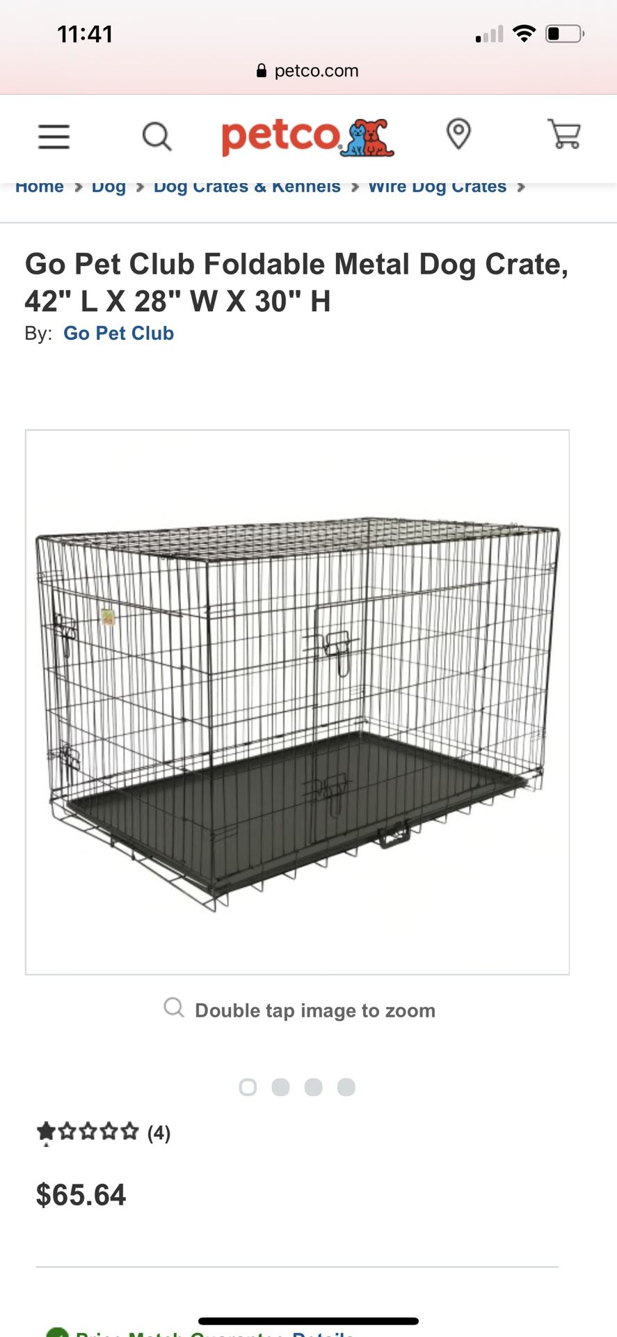 Metal Dog crate