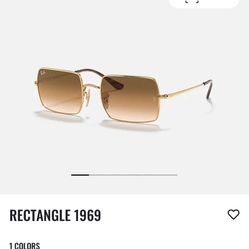 RayBan Rectangle 1969 Glasses 